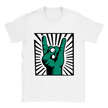 Load image into Gallery viewer, Green Love&Peace Classic Unisex Crewneck T-shirt SurrealMirror